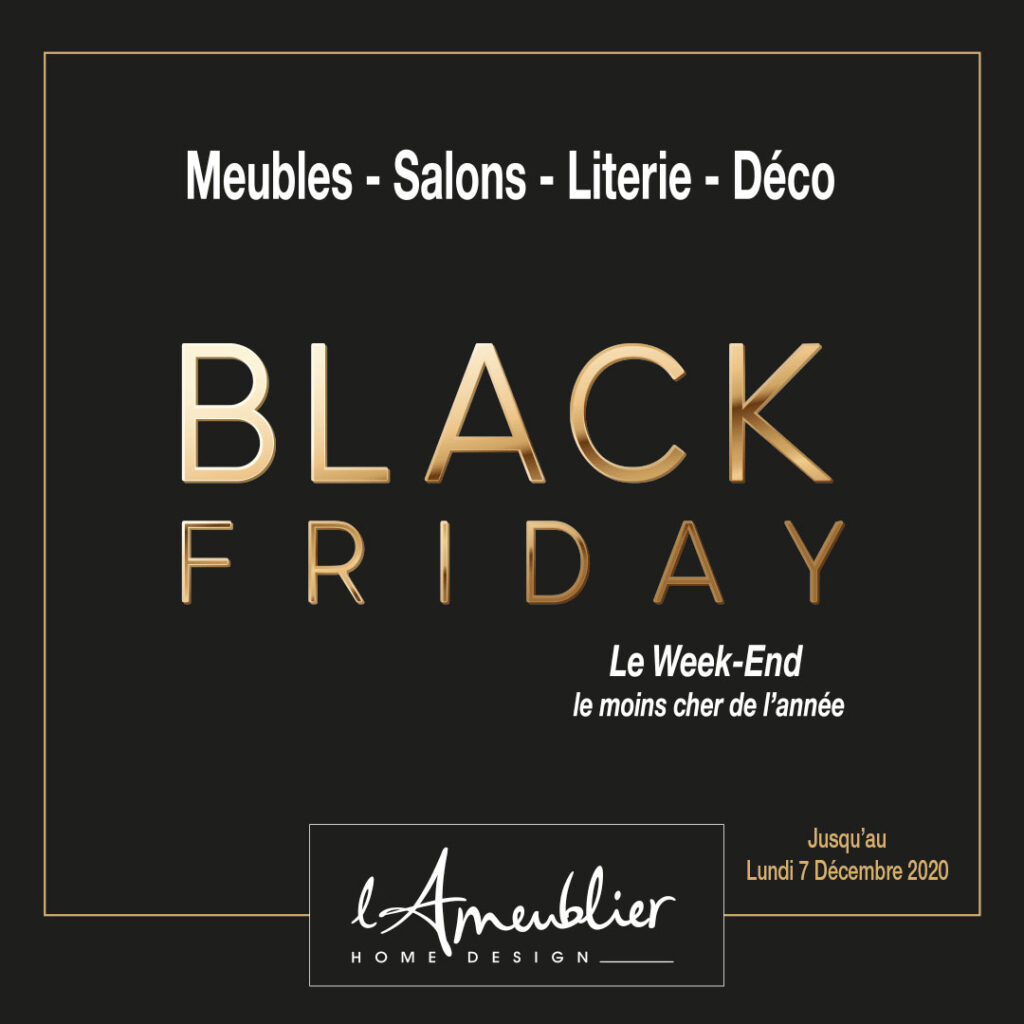 Black Friday L'Ameublier