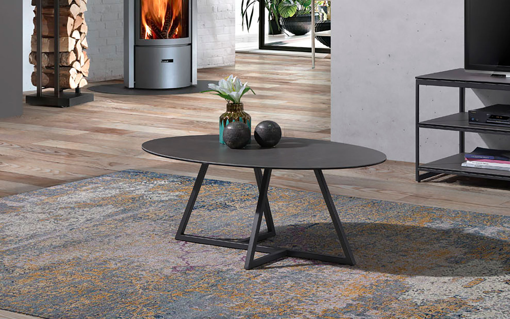 Table basse ovale TORONTO L'Ameublier