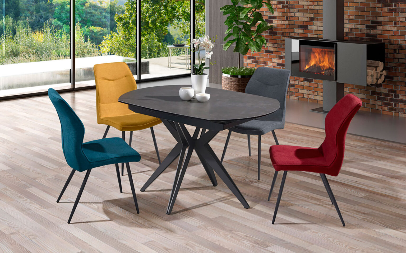 Table céramique NENUPHAR L'Ameublier