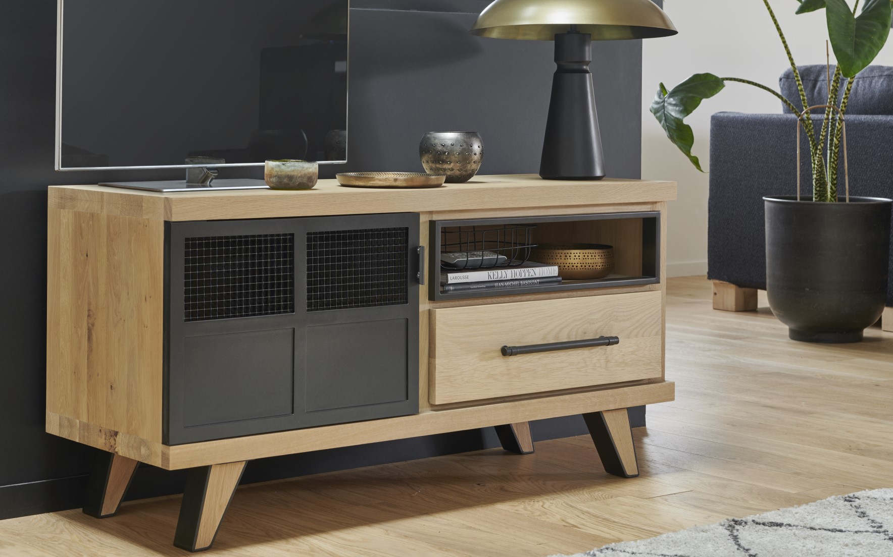 meuble-tv-indus-gallery - L'Ameublier